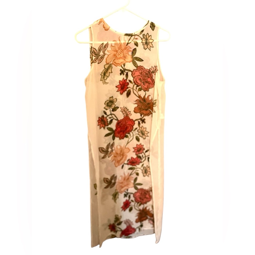 Vince Camuto sheer dress